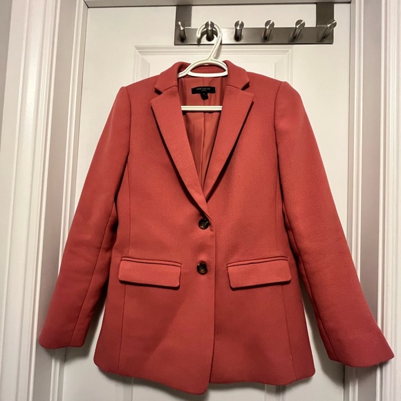 Ann Taylor coral blazer - Picture 1 of 4